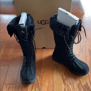 UGG Adirondack Tall III Leopard boots